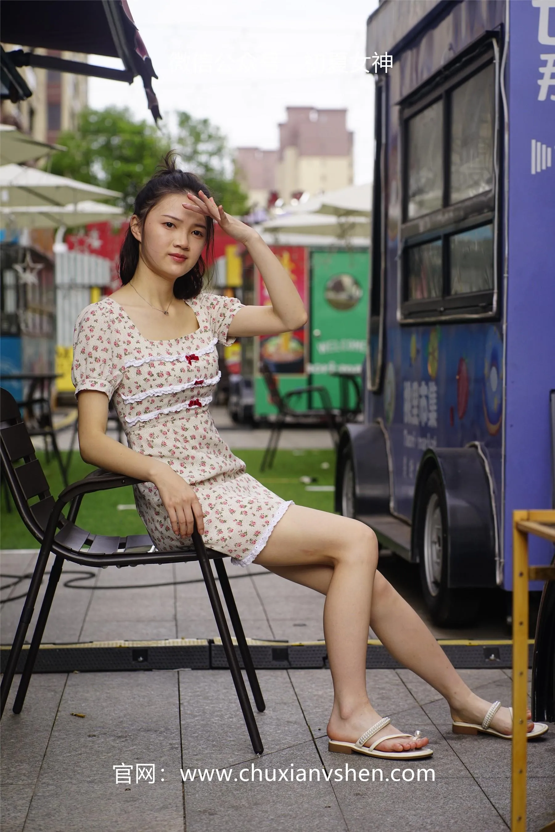 初夏女神 NO.043 大发 碎花小裙 [136P]插图6